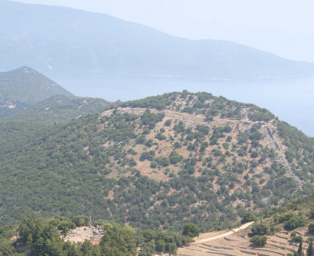Same’s citadel on the hills of Kyatis – Agioi Fanentes and Palaiokastro – Arx Major.